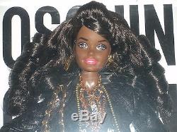 AA Moschino Barbie NRFB LE 700 only Superstar Jeremy Scott African-American