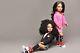 AA RARE African American 18 Twins Kaila & Zaria Fully Articulated Doll