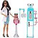 AFRICAN AMERICAN Barbie EYE DOCTOR Optometrist Free Priority 2-Day Shipping