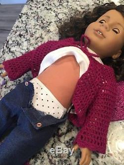 AMERICAN GIRL-African American JUST LIKE YOU Doll #26 Brown Hair STUNNING