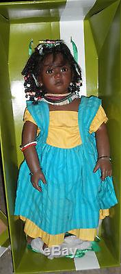 ANNETTE HIMSTEDT Barefoot Children Series Ayoka African American Doll