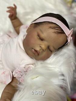 A A Biracial Reborn Baby Doll Alexis