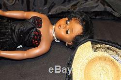 African American 24 Lady Fashion doll VINTAGE Vinyl