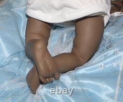 African American AA Reborn Baby Doll Newborn Black Lifelike