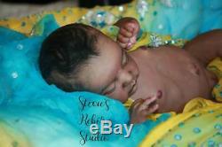 African American Aa Reborn Baby Ethnic Biracial East Indian Evangeline Ooak