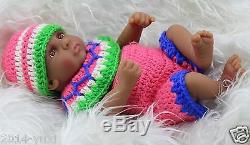 African American Baby Doll 10 Lifelike Reborn Baby Doll Boy Preemie Handmade