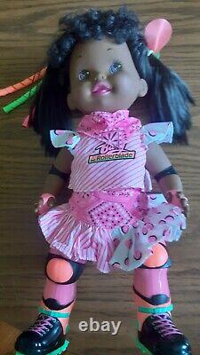 African American Baby Rollerblade Doll by Mattel1980