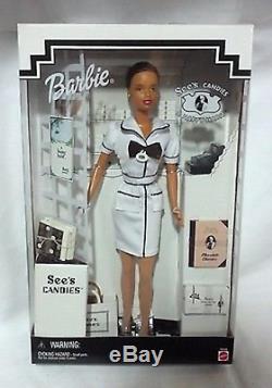 African American Barbie 1999 See's Candies A Happy Habit