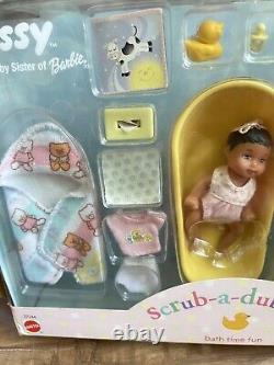 African American Barbie Baby Krissy Scrub -a-dub-dub