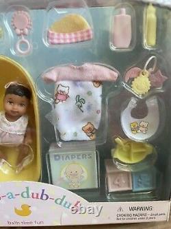 African American Barbie Baby Krissy Scrub -a-dub-dub