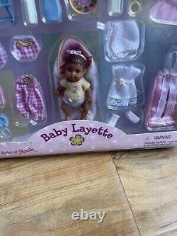 African American Barbie Baby Krissy layette set
