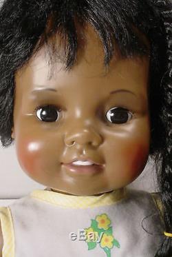 African American Black Baby Crissy Doll 24 Inch Original Romper No Box