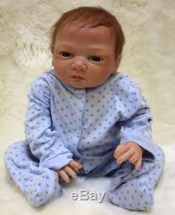 African American Ethnic Lifelike Reborn Baby Doll Full Body Silicone Newbon Boy