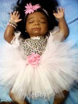 African American, Ethnic Realistic Baby Girl Doll, Isaac