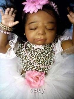 African American, Ethnic Realistic Baby Girl Doll, Isaac