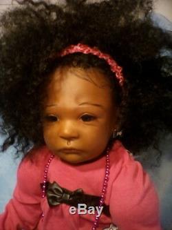 African American, Ethnic Realistic Toddler, Sweet Pea