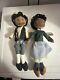 African American Girl And Boy Doll 18th Century Dress Williamsburg Virginia