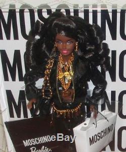 African-American MOSCHINO Barbie Doll NRFB AA LE 700