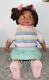African American Playmates 25 Talking Black Cricket Doll w 2 Books & Cassettes