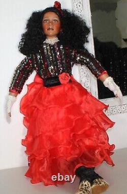 African American Porcelain Doll 38