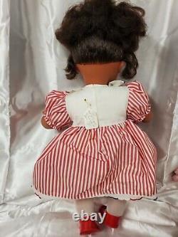 African American Vintage Vinyl & Cloth Lifesize Baby Doll Famosa, Made Spain 20