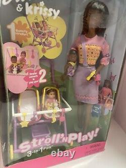 African American barbie Krissy Stroll'n play #sc2