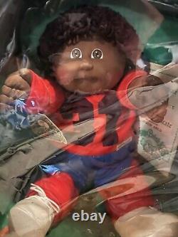 African American/black boy Coleco Cabbage Patch doll NIB! 1983