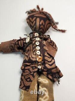 African American doll Handmade Adrienne McDonald Urban Faeries Zed