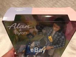Alan & Ryan Happy Family Barbie Doll Ken Dad and Son African American NRFB VG