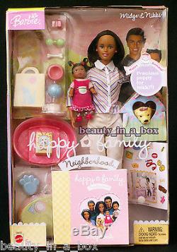 Alan Ryan Midge Barbie Doll Nikki Happy Family African American AA Baby Friends