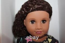 American Girl AA Doll Truly Me #112 Brown Curly Hair Afro Sonali NEW Open Box