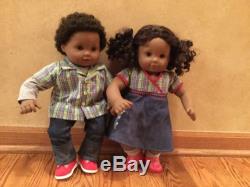 American Girl African American Bitty Twins