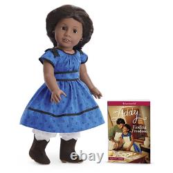 American Girl Doll Addy Walker18 Doll and Book BeForever Retired New
