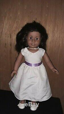 American Girl Doll, African American Brown Hair/Brown Eyes, 18, 2008