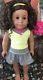 American Girl Doll African American Light Brown Eyes Curly Hair