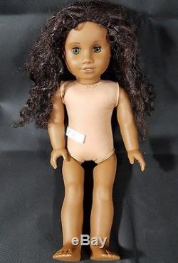 American Girl Doll Cecile African American Doll 2011 18 Curly Hair-Retired