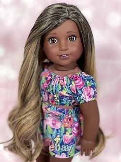 American Girl Doll Custom CYO OOAK African American Truly Me 80 Natalie