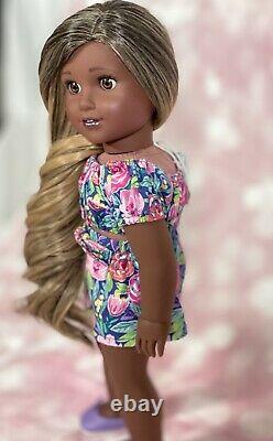 American Girl Doll Custom CYO OOAK African American Truly Me 80 Natalie