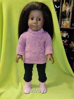 American Girl Doll Girl of Today GT1 Black Textured Hair Dark Skin Addy Mold P