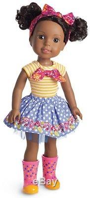 American Girl Kendall Doll Curly Mixed Dark Brown Black Hair African American