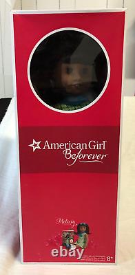 American Girl Melody Ellison Beforever African American Doll and Book NEW in box