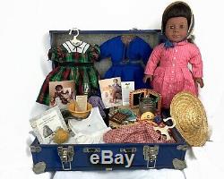 American Girl Pleasant Company Doll Lot Addy Walker School Christmas Gourd EUC