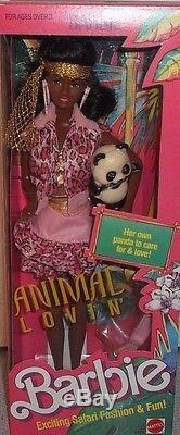 Animal Lovin' Barbie Safari Set + Animal Lovin' Barbie doll African American