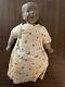 Antique 10 Black Americana Baby Doll- Composition Body Bisque Head- Ooak