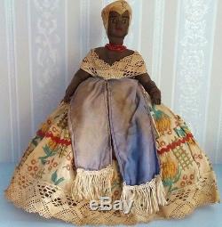 Antique African American Lady Doll