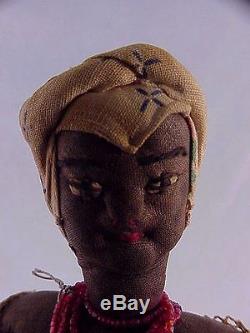 Antique African American Lady Doll