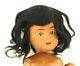Antique Schoenau & Hoffmeister Black African American Child Dolly Face Doll 17