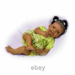 Ashton-Drake Alexis So Truly Real African-American baby doll by Waltraud Hanl