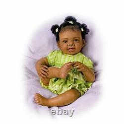 Ashton-Drake Alexis So Truly Real African-American baby doll by Waltraud Hanl