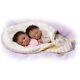 Ashton Drake Jada and Jayden Twin African American Black Reborn Baby Dolls 13